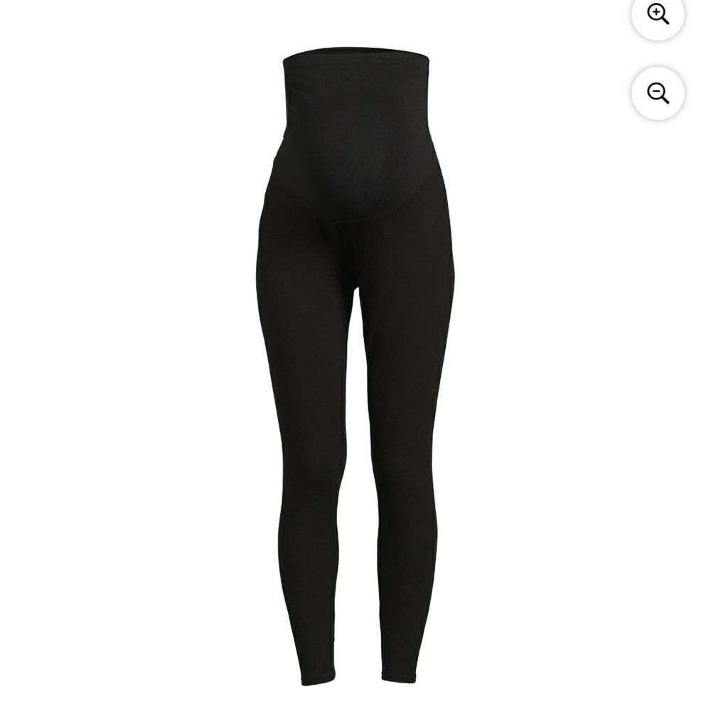 High-Waisted Black Leggings
